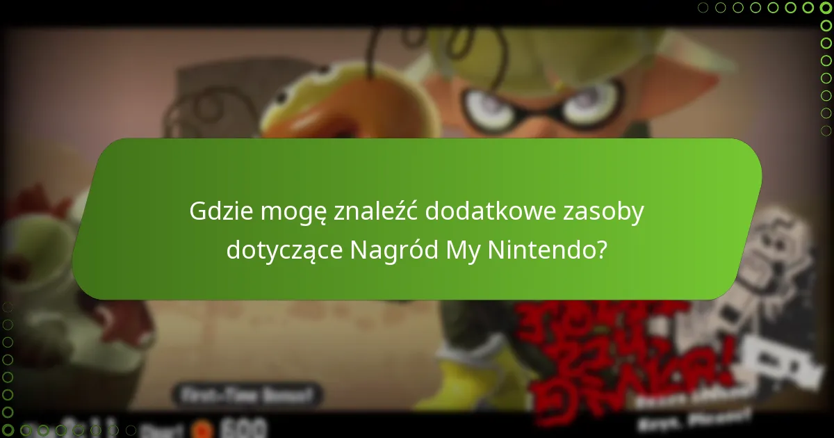 Jak wymienić kody na Nagrody My Nintendo w Splatoon 3?