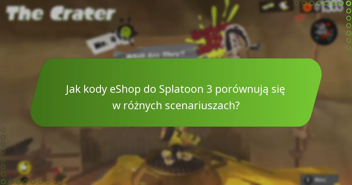 Jak zdobyć kody eShop do Splatoon 3?