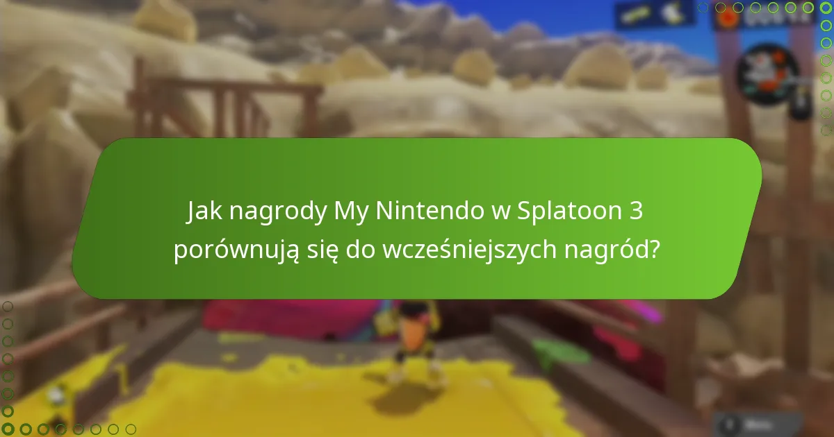 Jakie są oferty dostępne przez ograniczony czas dla nagród My Nintendo w Splatoon 3?