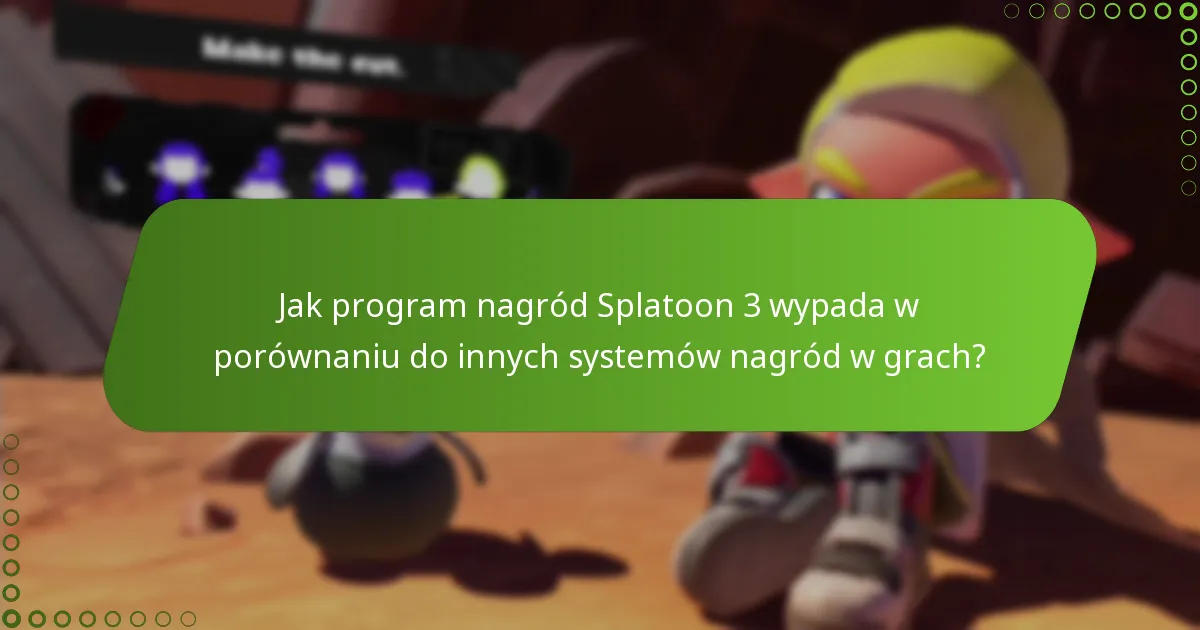 Jakie korzyści zyskuję z programu nagród eShop Splatoon 3?