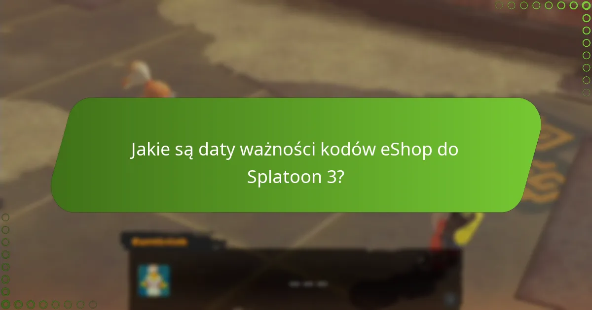 Gdzie można kupić kody eShop do Splatoon 3?