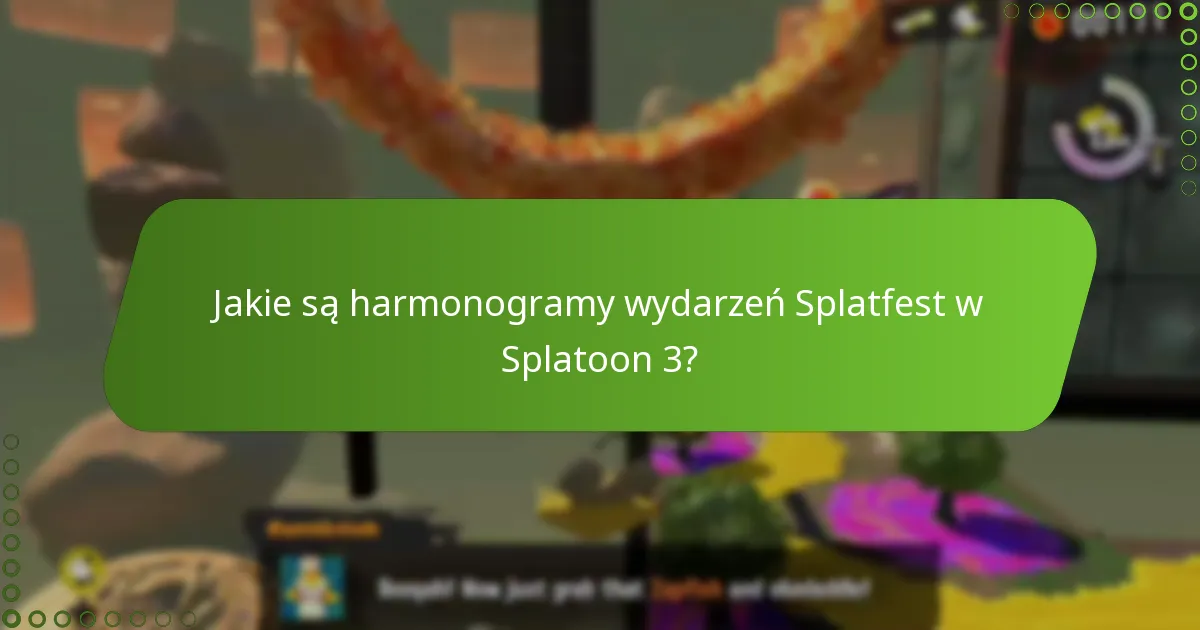 Jak gracze mogą ustawiać przypomnienia na wydarzenia Splatfest?