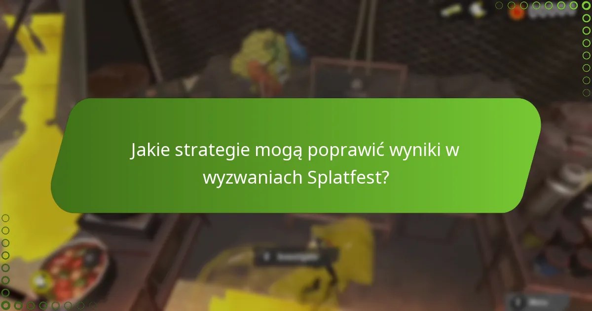 Jakie zakupy w grze są dostępne podczas Splatfest?